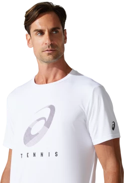 Asics Spiral Tee 10 Asics Spiral Tee -SHOES Popular Shop 2041A148 100 GM Z1 GLB