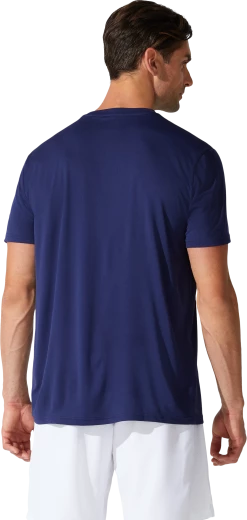 Asics Spiral Tee 8 Asics Spiral Tee -SHOES Popular Shop 2041A148 400 GM BK GLB