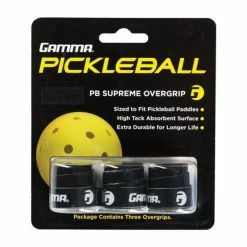Gamma Supreme Overgrip - Neon/White/Black Pickleball 7 Gamma Supreme Overgrip - Neon/White/Black Pickleball -SHOES Popular Shop APBSO Black 01