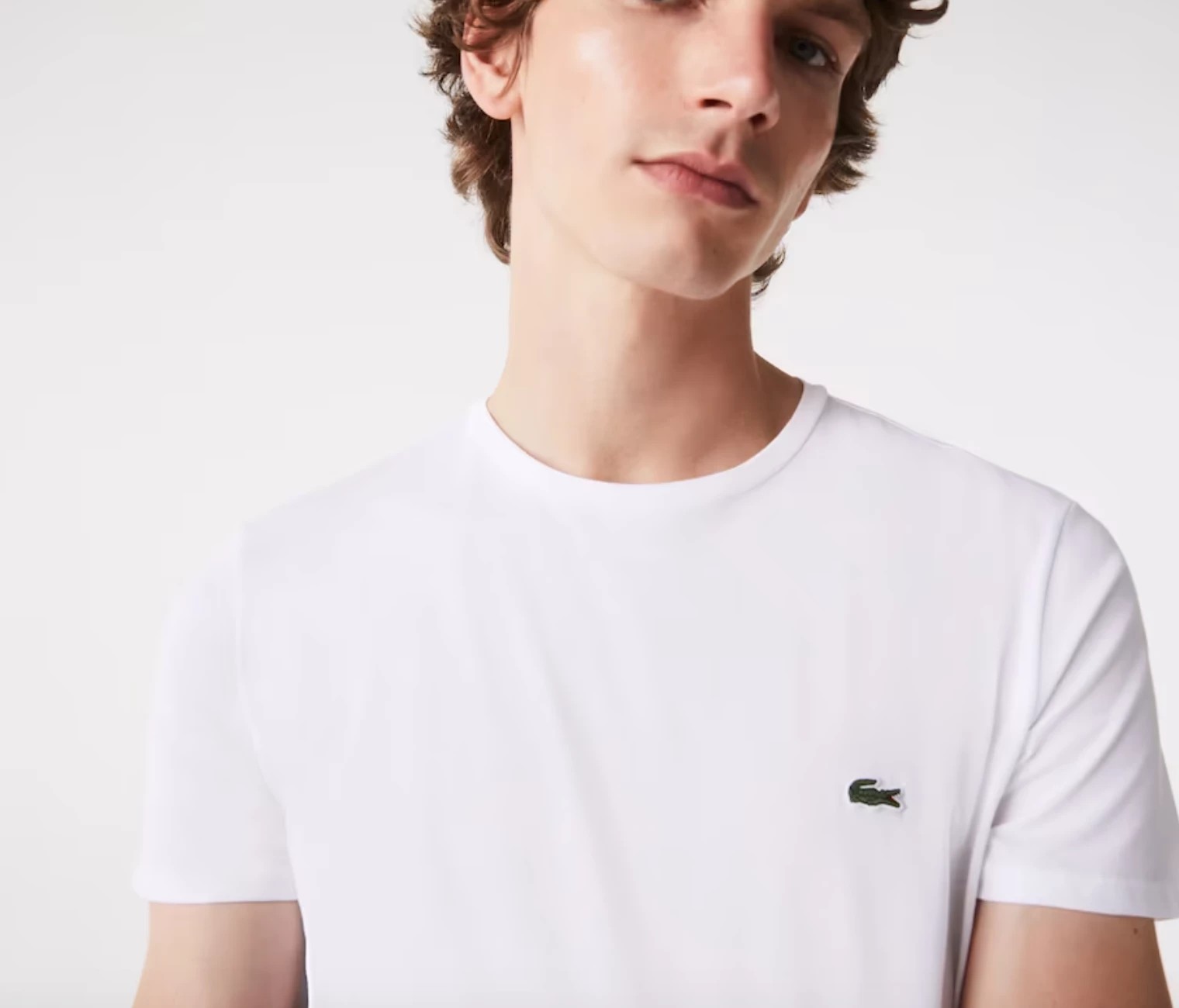 Lacoste Men's Crew Neck Cotton T-Shirt 7 Lacoste Men's Crew Neck Cotton T-Shirt - Image 5