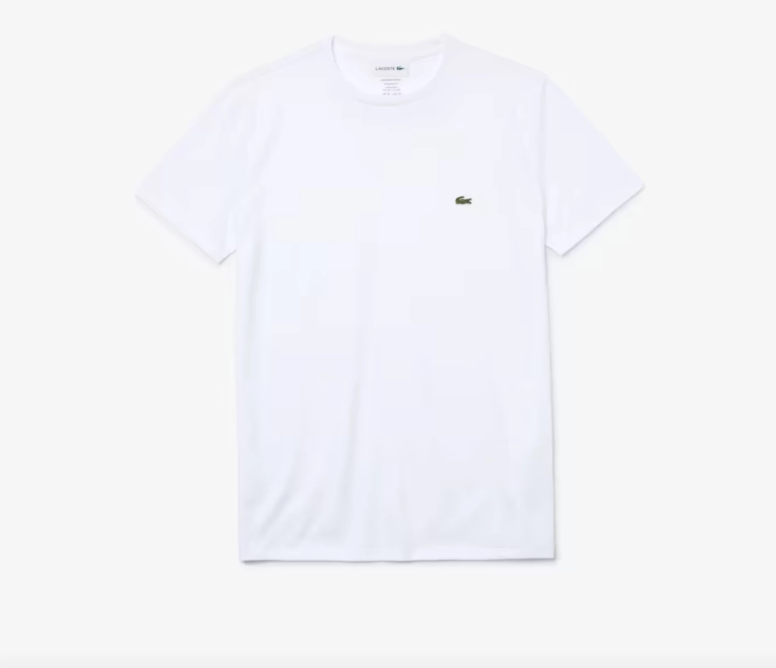 Lacoste Men's Crew Neck Cotton T-Shirt 4 Lacoste Men's Crew Neck Cotton T-Shirt - Image 2