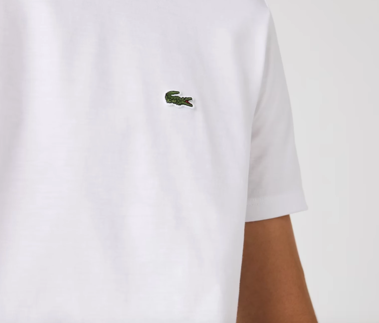Lacoste Men's Crew Neck Cotton T-Shirt 5 Lacoste Men's Crew Neck Cotton T-Shirt - Image 3