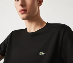 Lacoste Men's Crew Neck Cotton T-Shirt -SHOES Popular Shop Captured ecran le2022 10 24a12.54.10