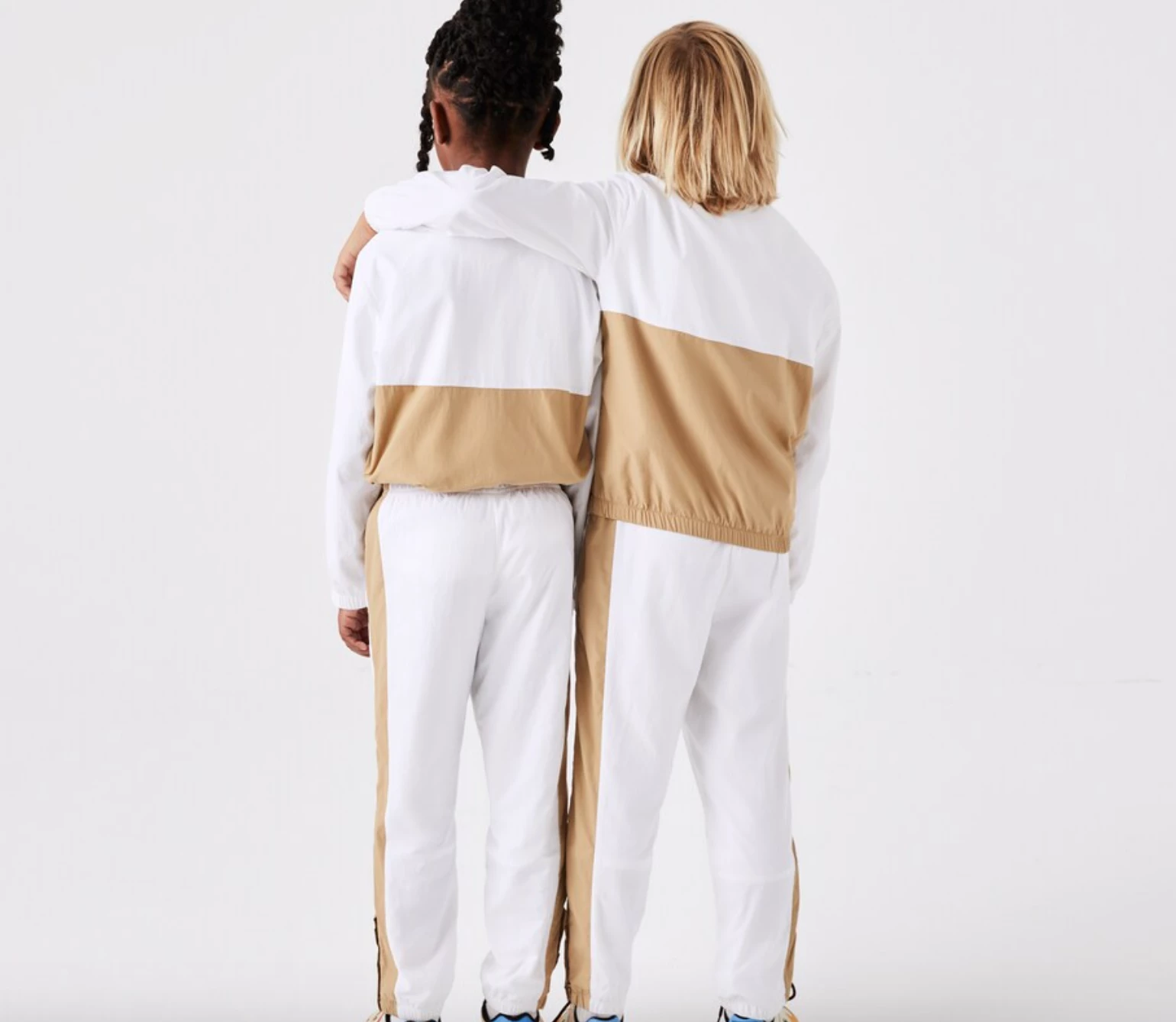 Lacoste Kids' Contrast Band Taffeta Trackpants 7 Lacoste Kids' Contrast Band Taffeta Trackpants - Image 5