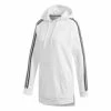 Adidas 3 Stripes Long Hoodie -SHOES Popular Shop DV1499 APP photo thumbnail white 2