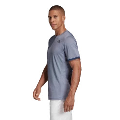 Adidas Men Freelift Tennis T-Shirt -SHOES Popular Shop FP7970 APP on model side transparent