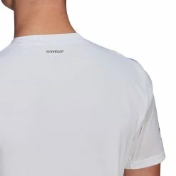 Adidas Club 3-Stripe Tennis T-Shirt -SHOES Popular Shop GL5401 APP on model detail 1 white