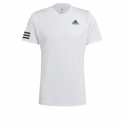 Adidas Club 3-Stripe Tennis T-Shirt -SHOES Popular Shop GL5401 APP photo front center white