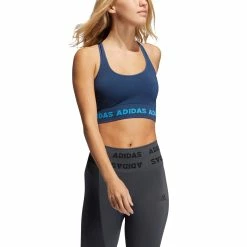 Adidas Training Aeroknit Bra 11 Adidas Training Aeroknit Bra -SHOES Popular Shop GM5159 APP on model front white