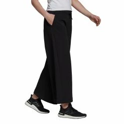 Adidas Sportswear Wide Pants -SHOES Popular Shop GU9679 APP on model walking white