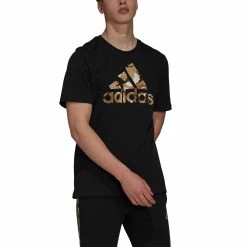 Adidas Logo Men Tee -SHOES Popular Shop H12198 APP on model front white