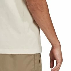 Adidas Men Logo Tee -SHOES Popular Shop H14667 APP on model detail 3 white