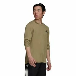 Adidas Men Longsleeves -SHOES Popular Shop H30296 APP on model walking white