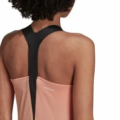 Adidas Tennis Primeblue Aeroknit Y-tank Top 11 Adidas Tennis Primeblue Aeroknit Y-tank Top -SHOES Popular Shop H31426 APP on model detail 2 white