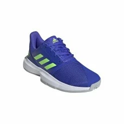Adidas CourtJam Junior 12 Adidas CourtJam Junior -SHOES Popular Shop H68132 FTW photo front lateral top white