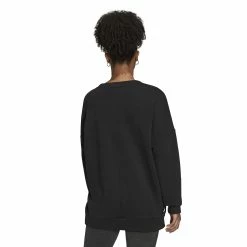 Adidas Icon Logo Sweat 12 Adidas Icon Logo Sweat -SHOES Popular Shop HI3671 5 APPAREL OnModel BackView white