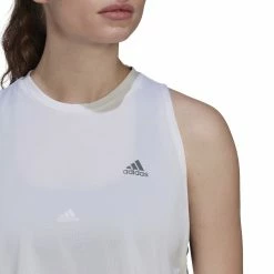 Adidas Running Tank Top -SHOES Popular Shop HK9137 9 APPAREL OnModel DetailView2 white