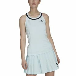 Adidas Club Tennis Tank Top 10 Adidas Club Tennis Tank Top -SHOES Popular Shop HN6199 4 APPAREL OnModel FrontView white