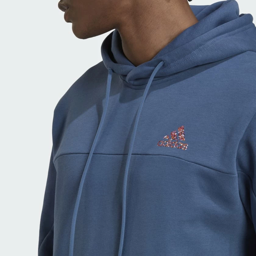 Adidas Men Fleece Sport Hoodie - Image 5