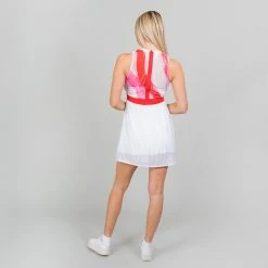 Bidi Badu Ankea Tennis Dress (2in1) - White/Red -SHOES Popular Shop W214074211 WHRD 1