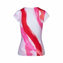 Bidi Badu Bella 2.0 Tennis V-Neck - White/Red -SHOES Popular Shop W354009211 WHRD back