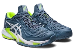 Asics Court FF 3 Men Steel Blue/White -SHOES Popular Shop ascis courtff3 steelblue tennis prosport3
