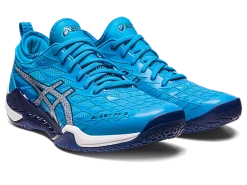 Asics Blast FF 3 Men Island Blue/Indigo Blue -SHOES Popular Shop asics blastff3 indigo blue tennis prosport3
