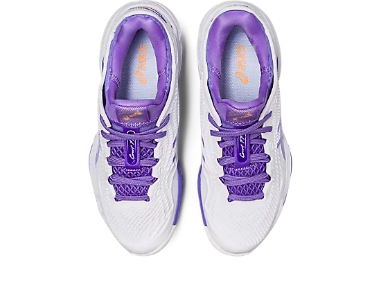 Asics Court FF 3 Women White/Amthyst 8 Asics Court FF 3 Women White/Amthyst - Image 6