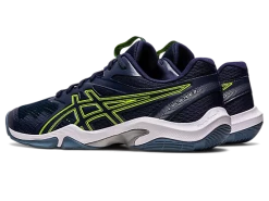 Asics Gel-Blade 8 Men Midnight/Hazard Green -SHOES Popular Shop asics gel blade 8 midnight tennis prosport4