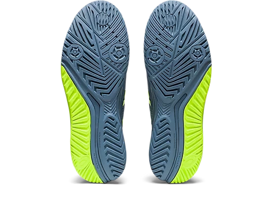 Asics Gel-Resolution 9 Men Steel Blue/Hazard Green 9 Asics Gel-Resolution 9 Men Steel Blue/Hazard Green - Image 7