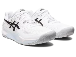 Asics Gel-Resolution 9 Men White/Black -SHOES Popular Shop asics gel resolution 9 men white tennis pro sport3