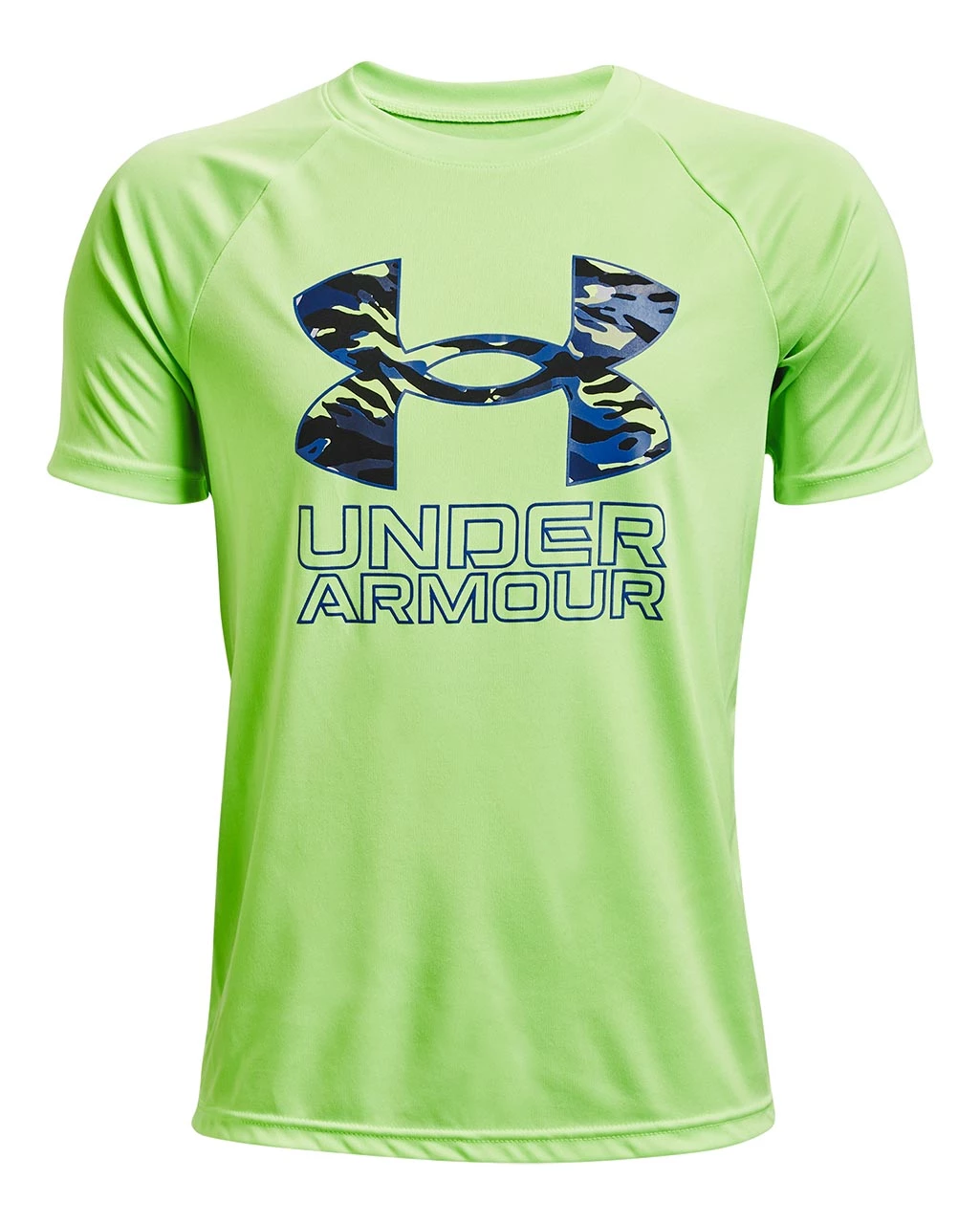 Under Armour Boy's Tech Hybrid Print Fill Short Sleeve 3 Under Armour Boy's Tech Hybrid Print Fill Short Sleeve