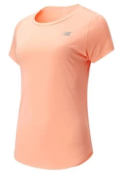 New Balance Running T-Shirt Pink-Clear