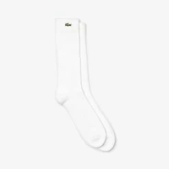 Lacoste Tennis Socks Long White -SHOES Popular Shop image d51356c3 e01c 4d48 8464 eb35e452c8de