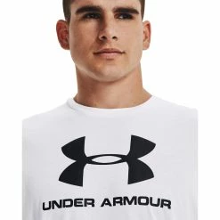 Under Armour Sportstyle Logo SS -SHOES Popular Shop s7.V5 1329590 100 COLLAR